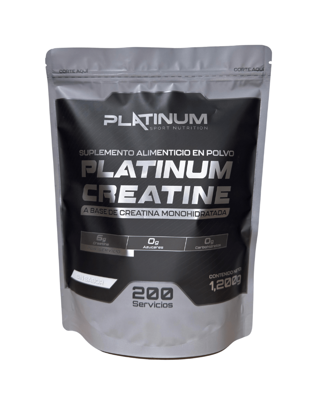 PLATINUM CREATINE 200 SERV - NATURAL SIN SABOR