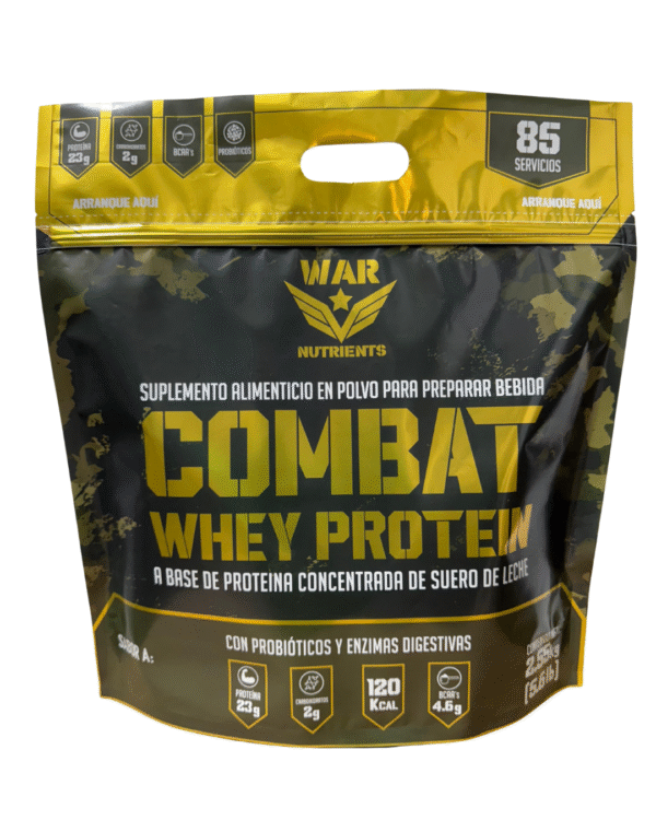 COMBAT WHEY PROTEIN 5.6LB - SABOR ROLL DE CANELA