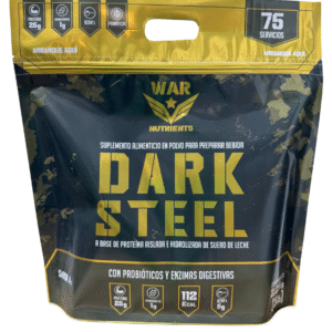 DARK STEEL 5 LB - SABOR QUESO CON ZARZAMORA