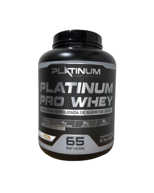 PLATINUM PRO WHEY 5 LB - SABOR CAPUCHINO