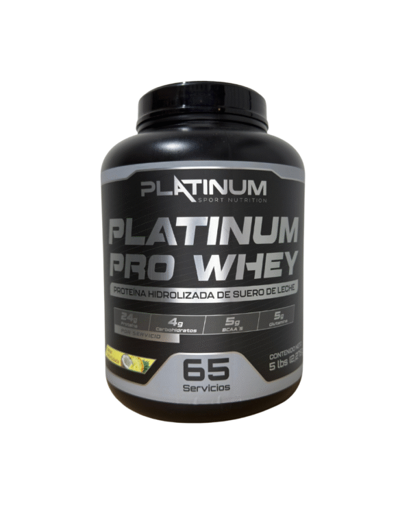 PLATINUM PRO WHEY 5 LB - SABOR PIÑA COLADA