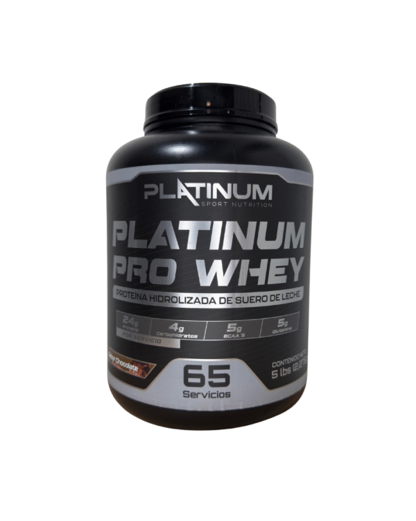 PLATINUM PRO WHEY 5LB - SABOR CHOCOLATE