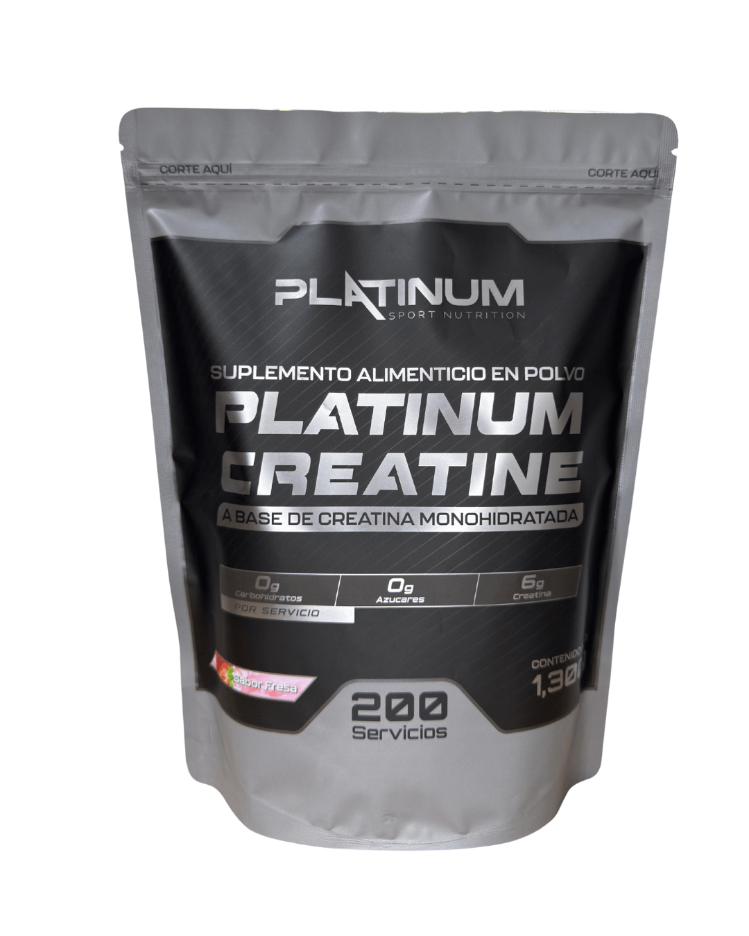 PLATINUM CREATINE 200 SERV - SABOR FRESA