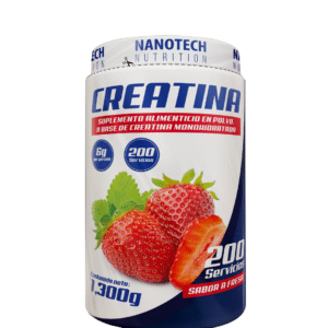 CREATINA 1300g 200 Servicios – Sabor Fresa