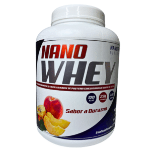 NANO WHEY 5lb 75 Servicios – Sabor Durazno