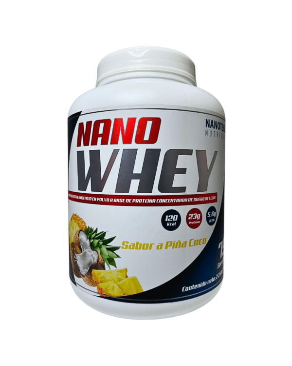 NANO WHEY 5lb 75 Servicios – Sabor