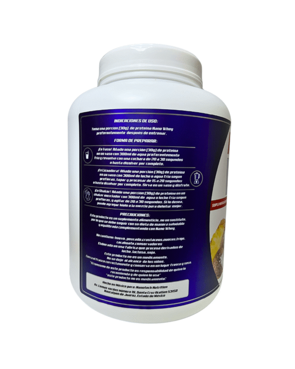 NANO WHEY 5lb 75 Servicios – Sabor - Imagen 3
