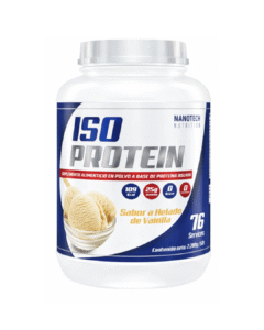 ISO PROTEIN 5lb 76 Servicios – Sabor Helado de Vainilla