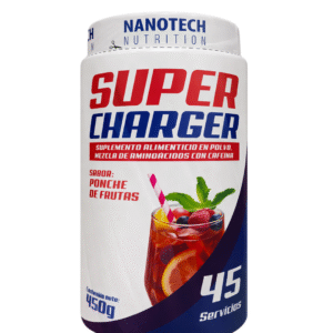 SUPER CHARGER 450g 45 Servicios – Sabor Ponche de Frutas
